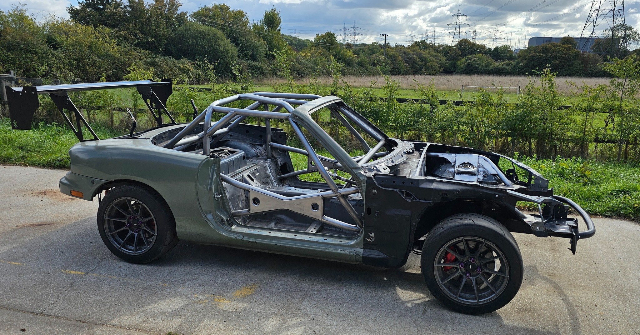 MX5 Cage Detail